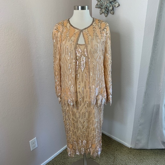 Vintage New Old Stock With Tags JAGSWEAR  100% Silk Dress Jacket - Picture 14 of 16